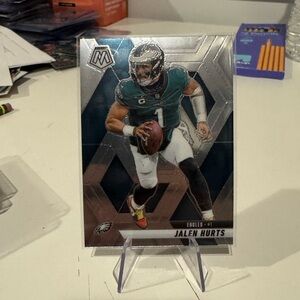 🔥 2025 Jalen Hurts Panini Mosaic Card. Philadelphia eagles.